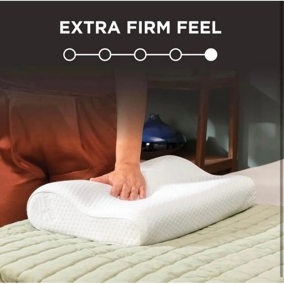 Tempur-Pedic TEMPUR-Ergo Neck Pillow, Large Profile, White - Picture 9 of 10